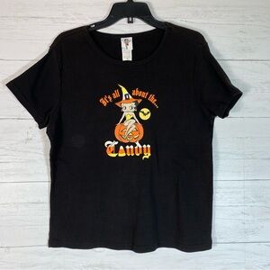 Y2K Betty Boop 2004 Halloween Candy top sze XL